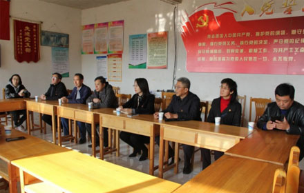 6686体育官网到历城区柳埠街道办长岭村开展联合党建和爱心捐赠活动